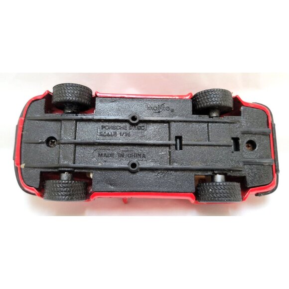 Maisto Porsche 911SC Red and Tan 1/36 Scale - READ - Picture 9 of 9